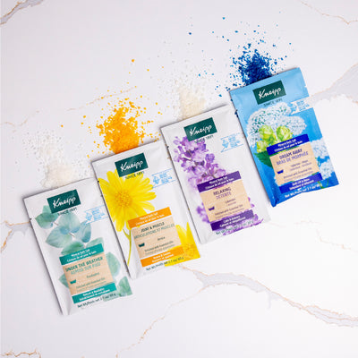 Kneipp Pampering Mineral Bath Salt Set, 4pc