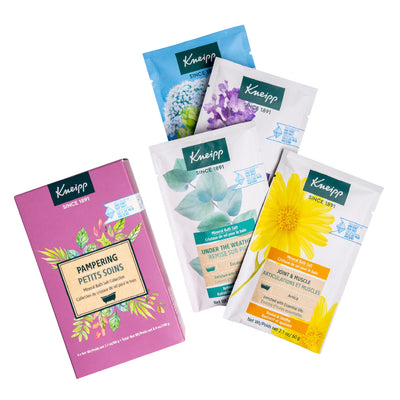Kneipp Pampering Mineral Bath Salt Set, 4pc