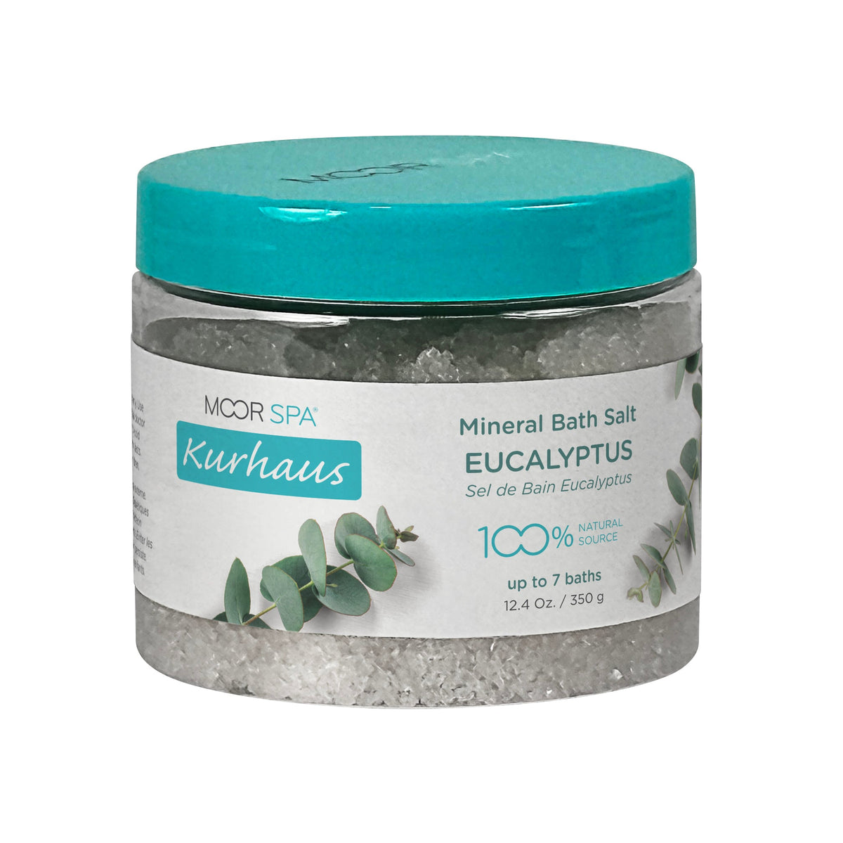 Kurhaus Mineral Bath Salt, Eucalyptus