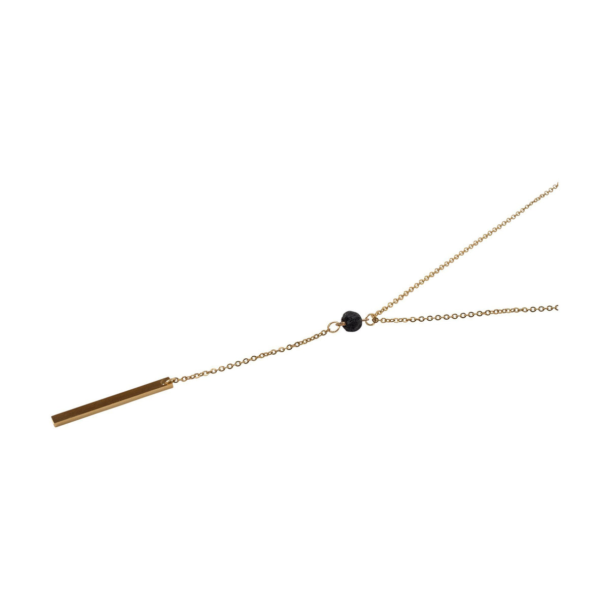 Serina & Company Bar Lava Necklace