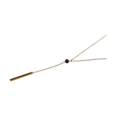 Serina & Company Bar Lava Necklace