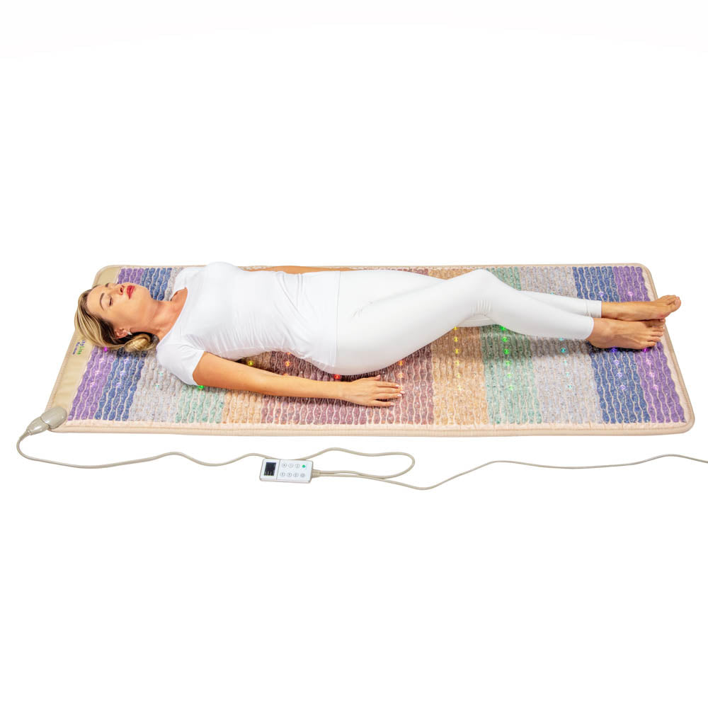 Rainbow Chakra Mat Large 7428 Firm - PEMF Inframat Pro Third Edition