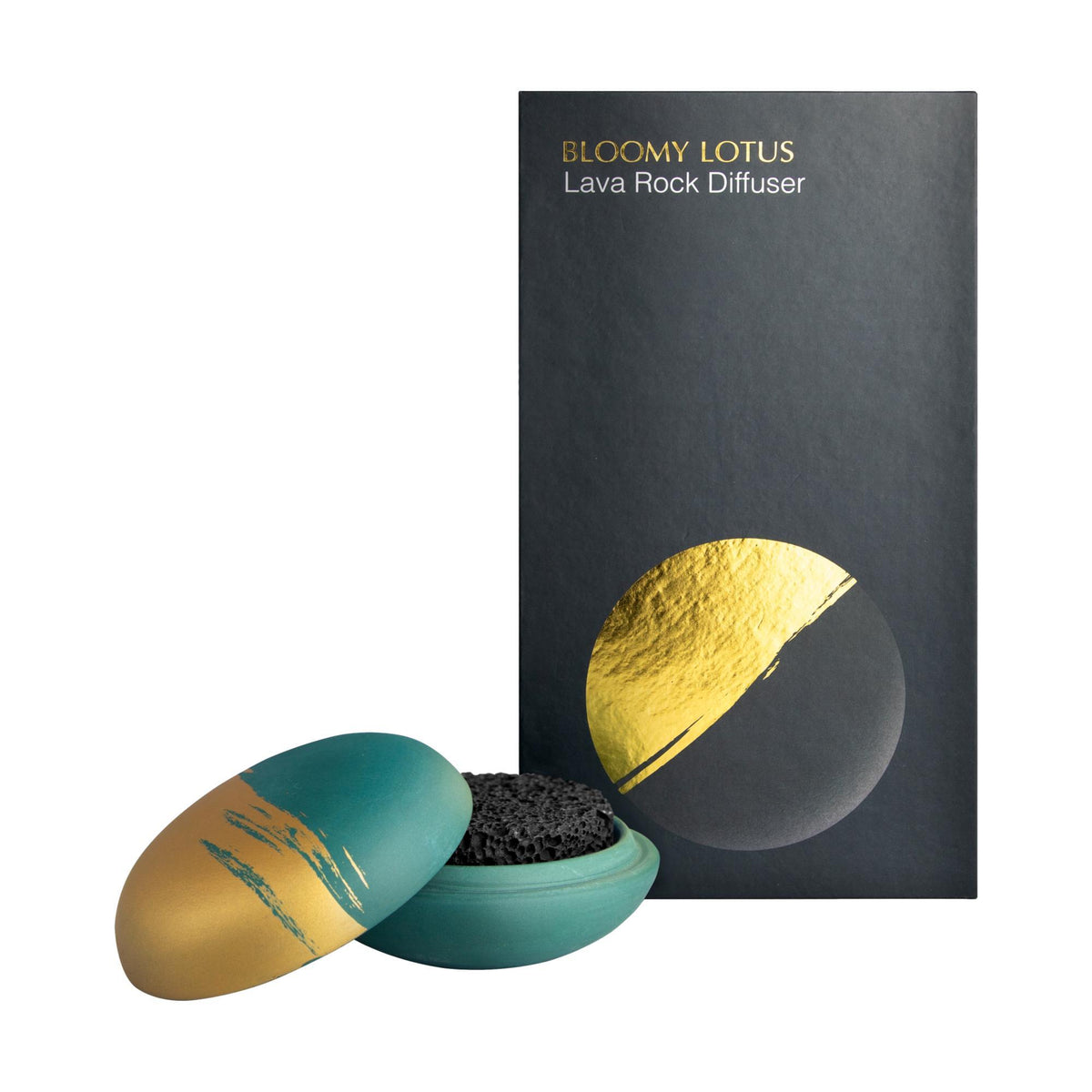 Bloomy Lotus Lava Rock Diffuser