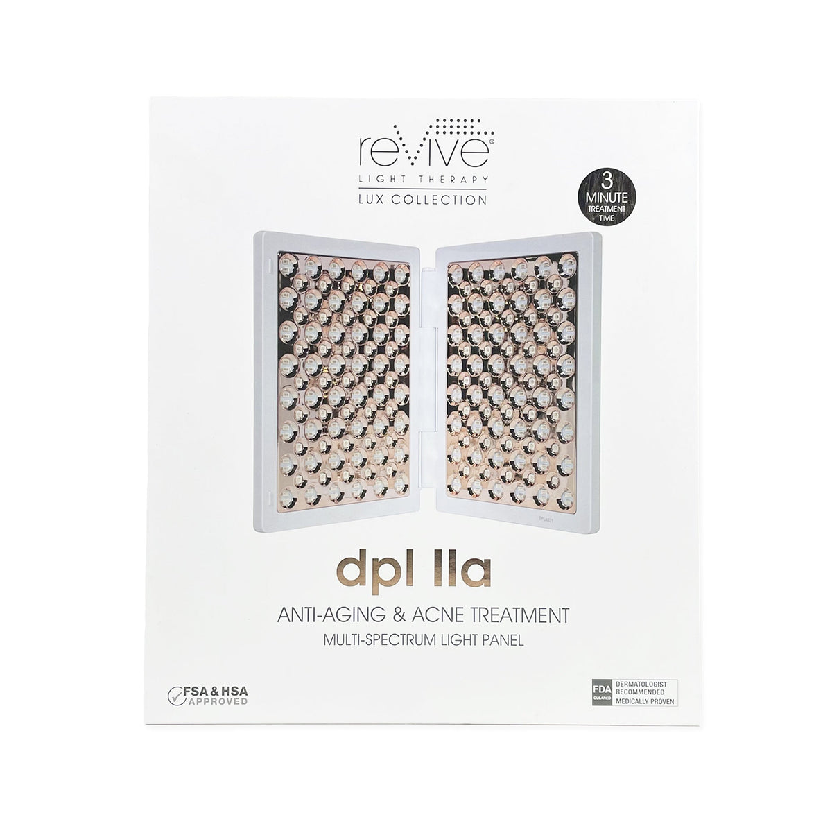 dpl lla LED Wrinkle Reduction & Acne Treatment Panel by reVive Light Therapy