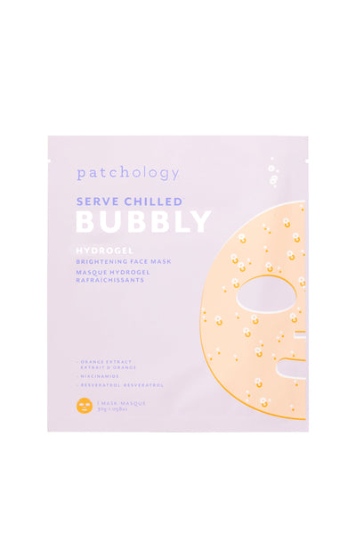 Patchology Serve Chilled Bubbly Hydrogel Face Mask, 1 ct