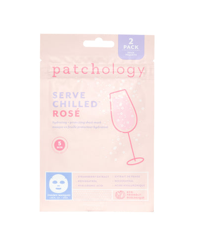 Patchology Serve Chilled Rosé Sheet Mask, 2 ct