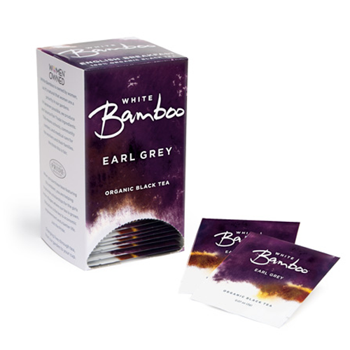 White Bamboo Tea Organic Earl Grey 25 Pc.