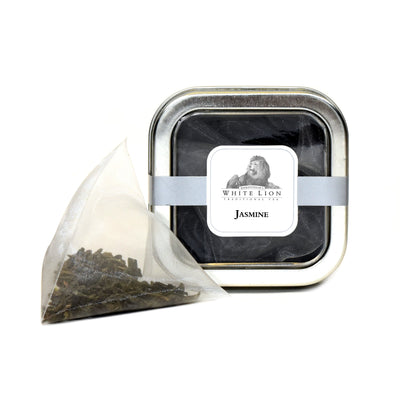 White Lion Organic Jasmine Tea Tin 5 Ct.