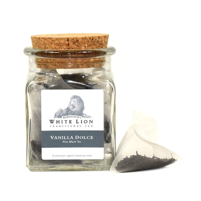 White Lion Vanilla Dolce Tea Jar 12 Ct.
