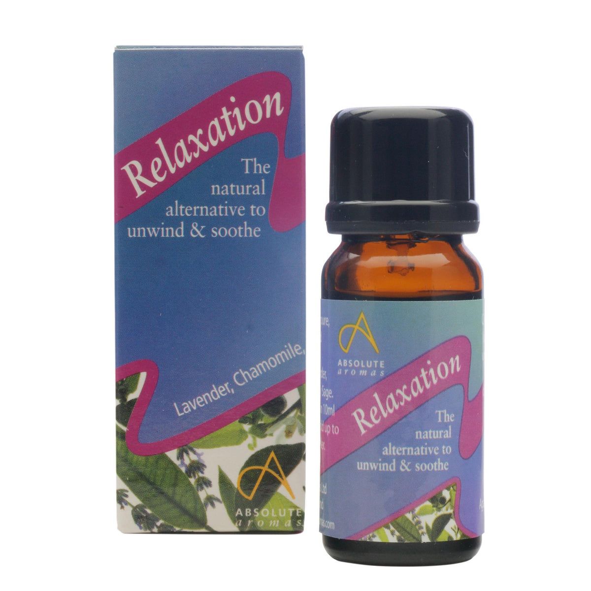 Absolute Aromas Relaxation Aromatherapy Blend 0.33 Fl. Oz.