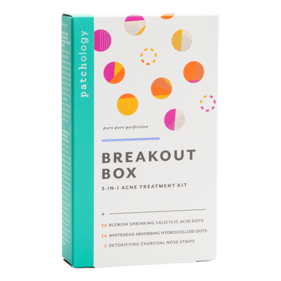 Patchology Breakout Box 3-in-1 Acne Treatment Kit