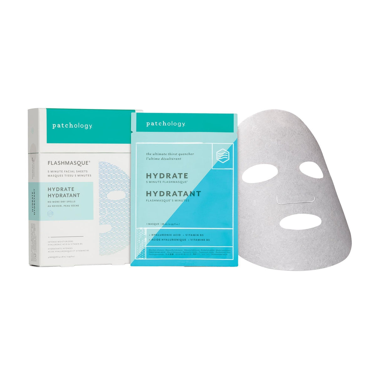 Exfoliants, Peels, Masks & Scr Patchology Hydrate FlashMasque /4 Pack