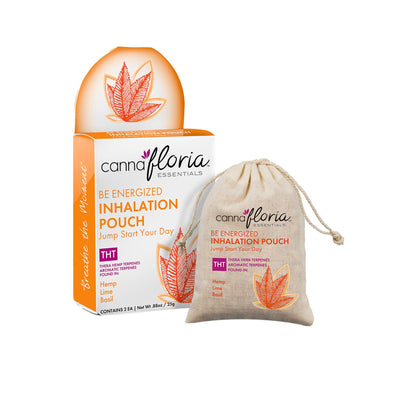 Cannafloria Inhalation Pouch, Be Energized, 2 Pack
