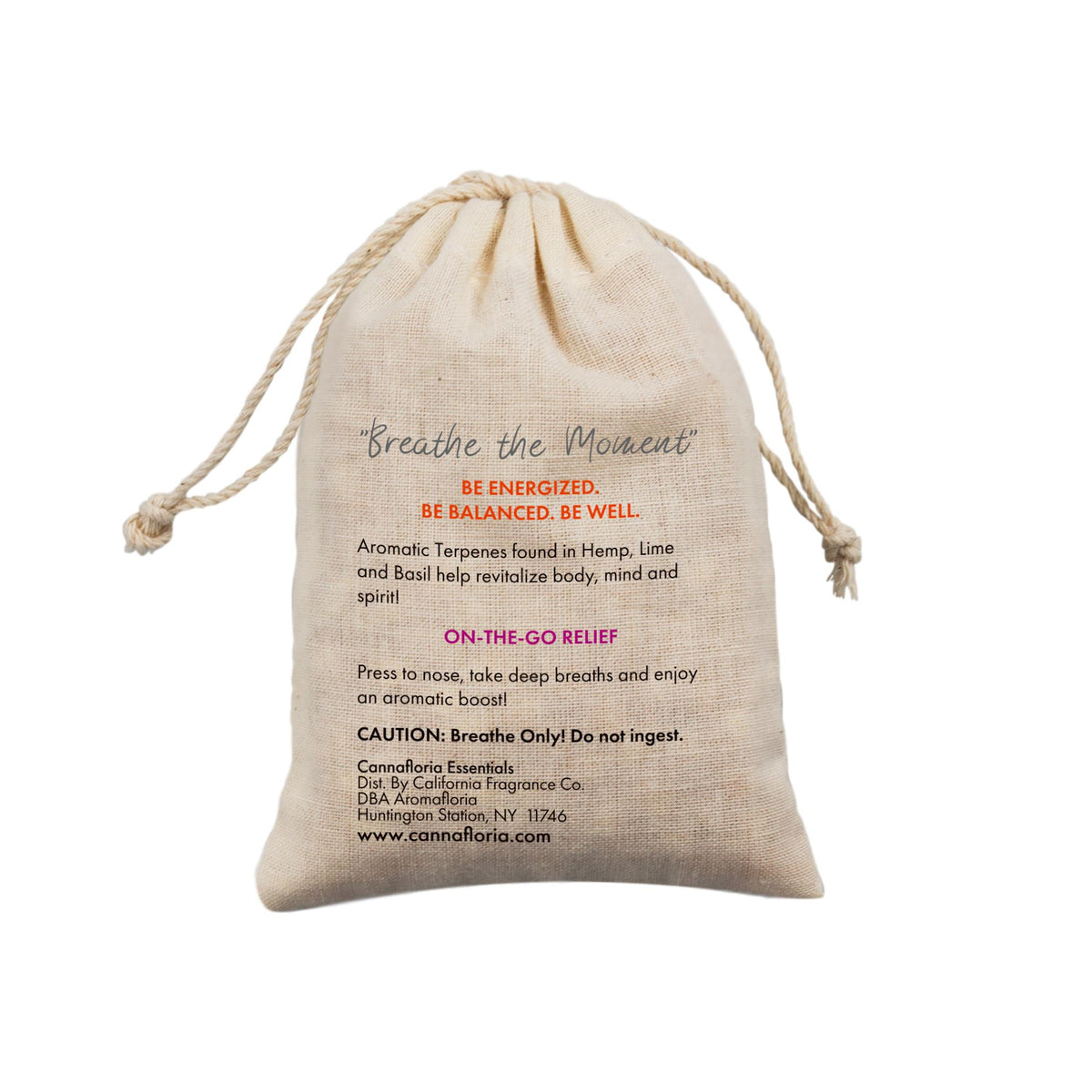 Cannafloria Inhalation Pouch, Be Energized, 2 Pack