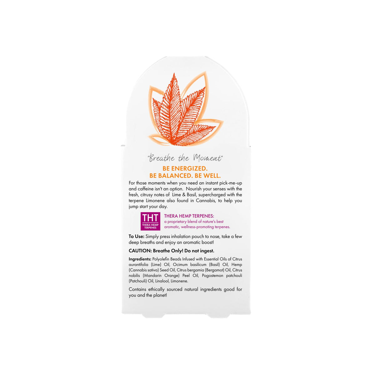 Cannafloria Inhalation Pouch, Be Energized, 2 Pack