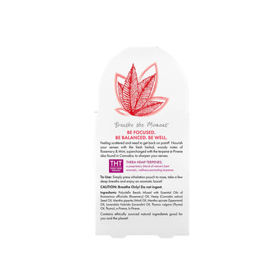 Cannafloria Inhalation Pouch, Be Focused, 2 Pack