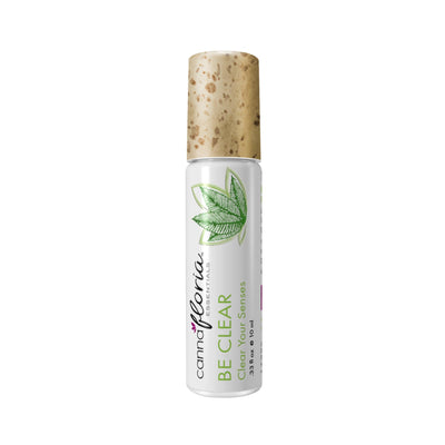Cannafloria Aromatherapy Roll-On, Be Clear
