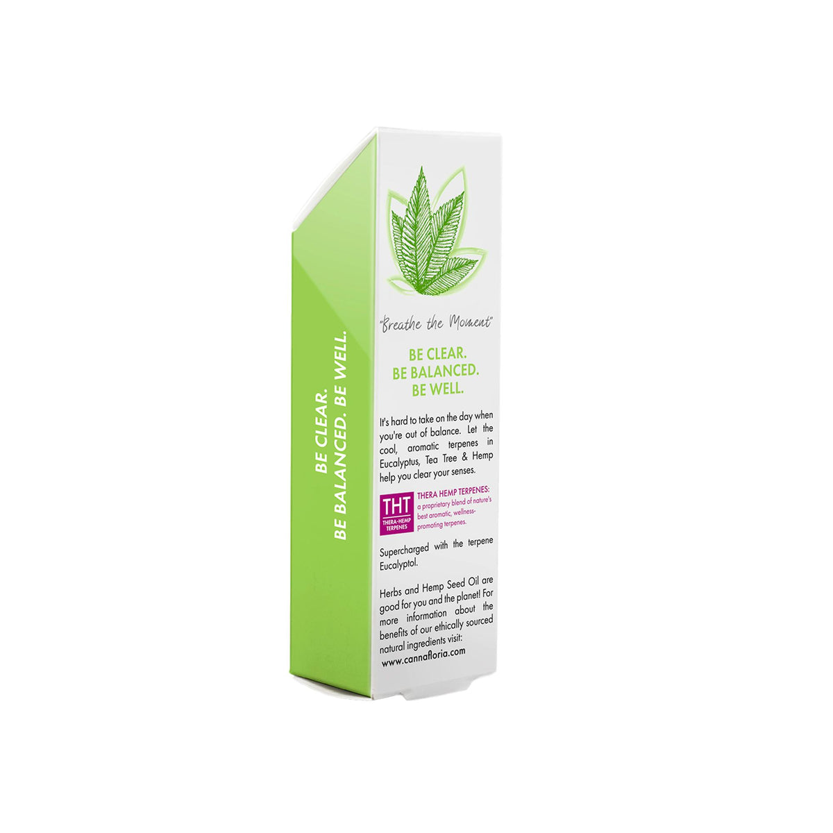 Cannafloria Aromatherapy Roll-On, Be Clear