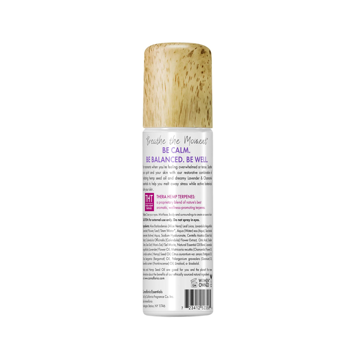 Cannafloria Hemp Mood Mist, Be Calm