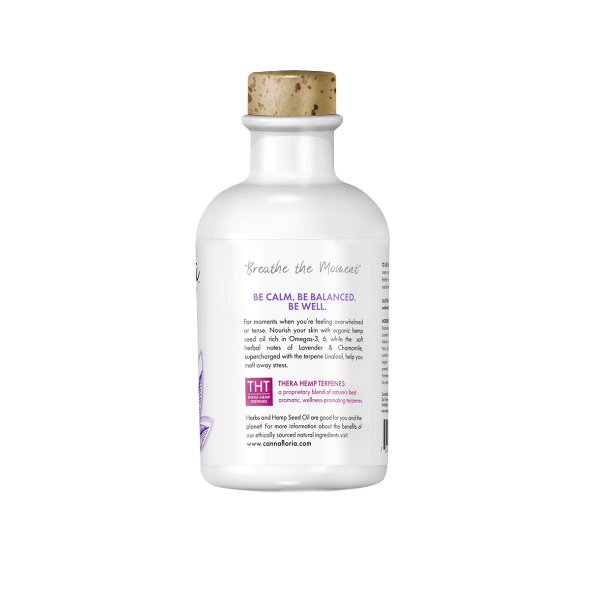 Cannafloria Hemp Bath Fizz, Be Calm