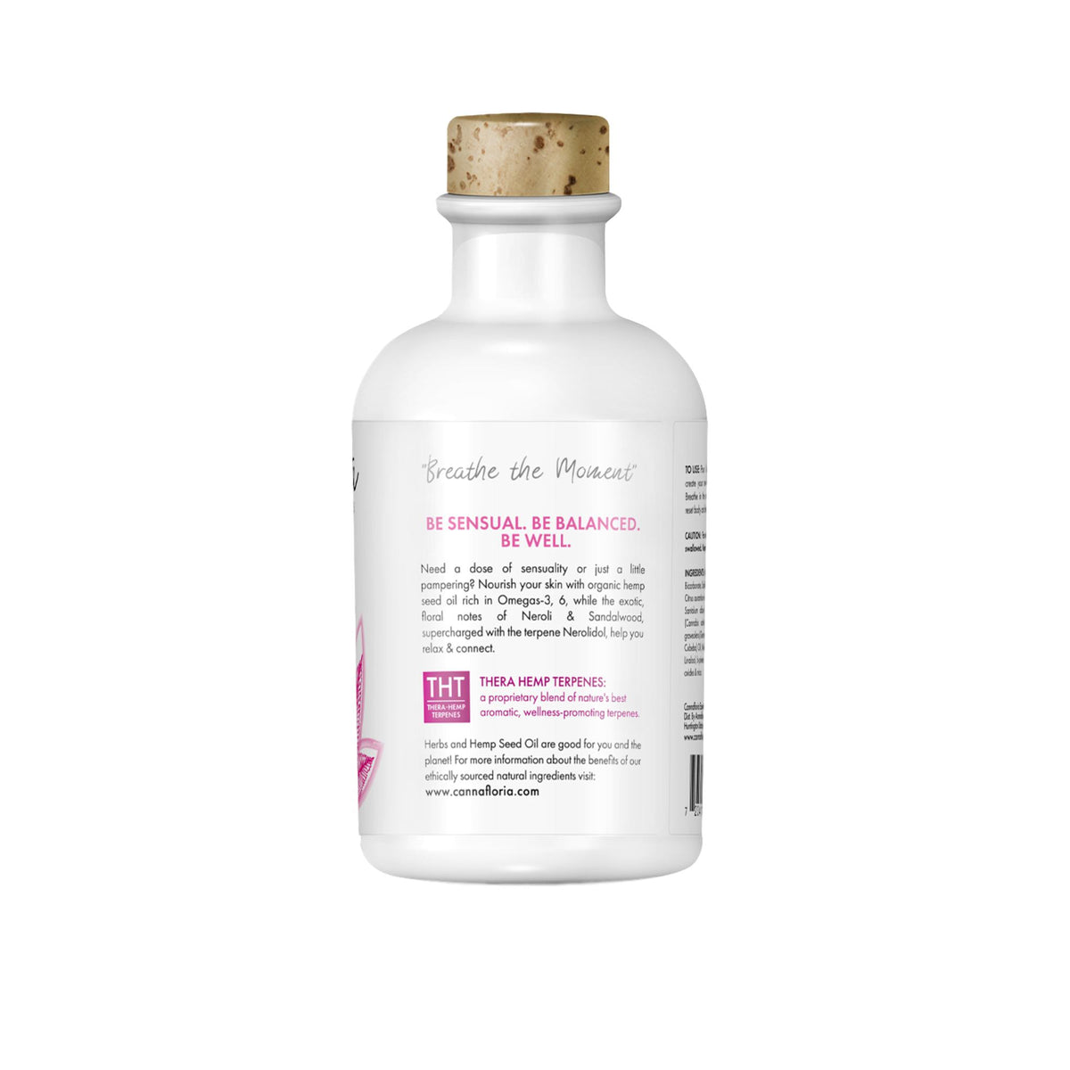 Cannafloria Hemp Bath Fizz, Be Sensual