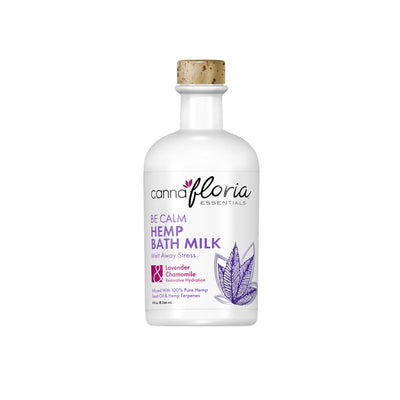 Cannafloria Hemp Bath Milk, Be Calm