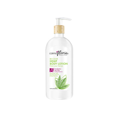 Cannafloria Hemp Body Lotion, Be Clear