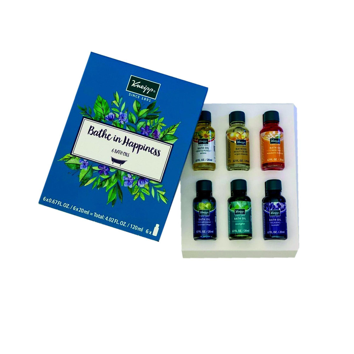 Gift Sets Kneipp Bathe in Happiness Bath Oil Set, 6pc