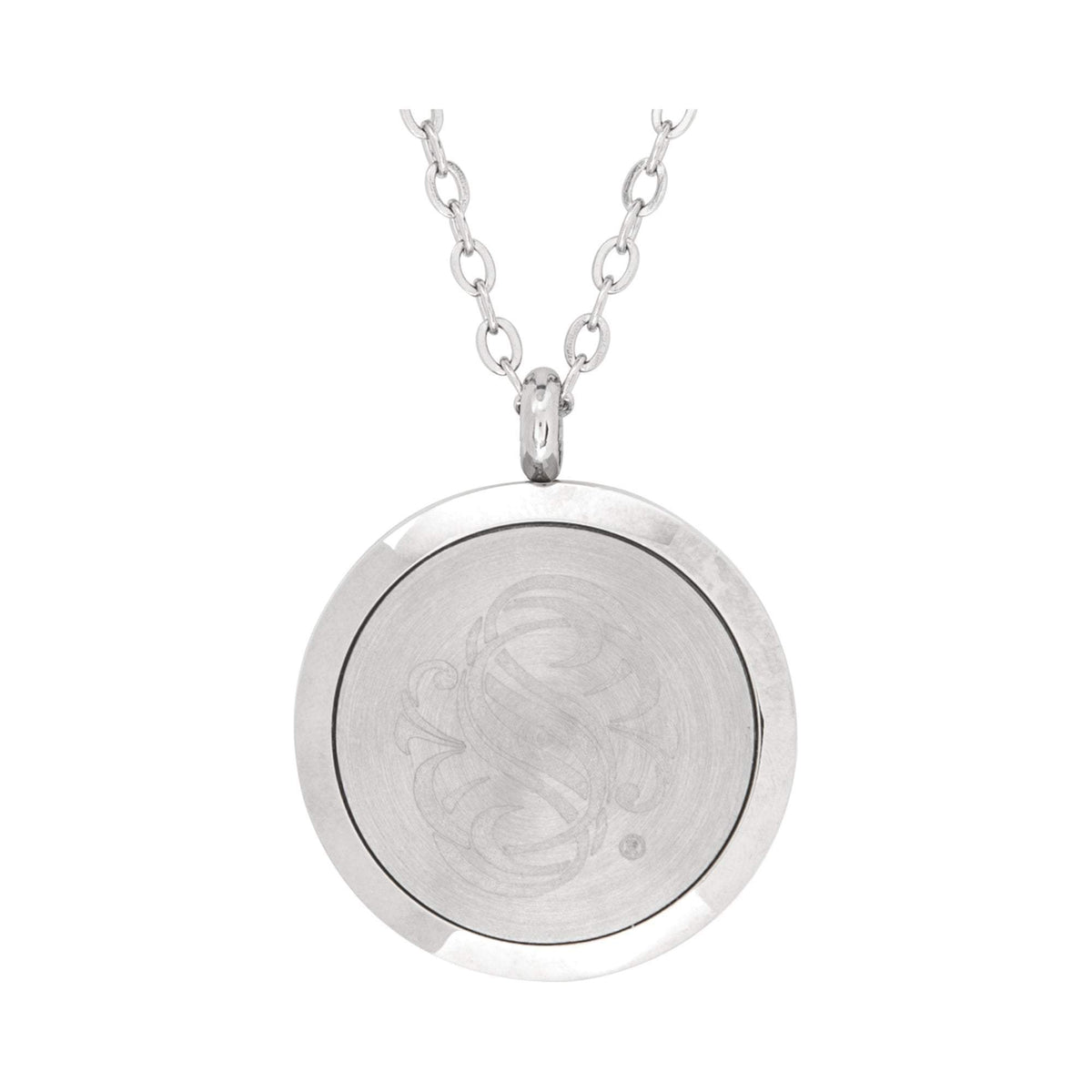 Serina & Company Stainless Steel Siren Crystals Pendant