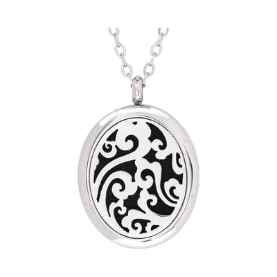 Jewelry Stainless Steel Whimsical Oval Pendant