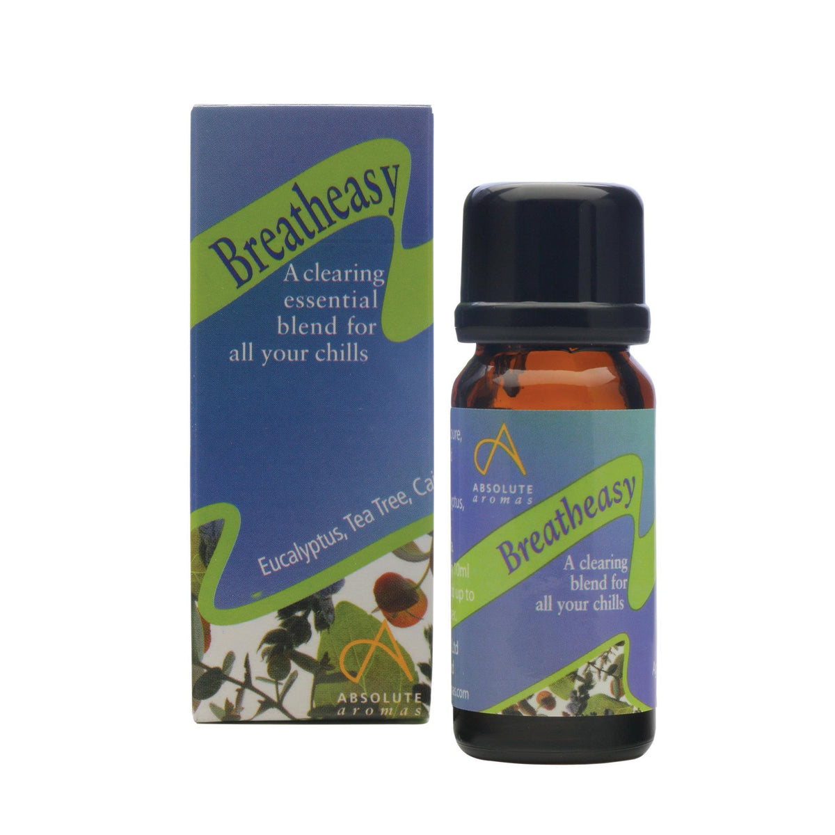 Absolute Aromas Breatheasy Aromatherapy Blend 0.33 Fl. Oz.