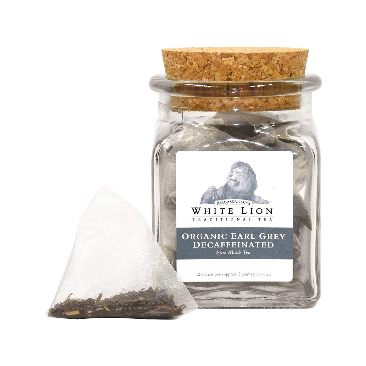 White Lion Organic Earl Grey Decaffeinated Tea
