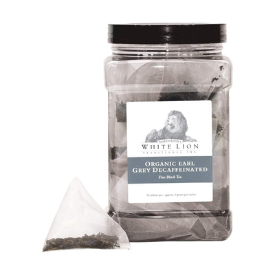 White Lion Organic Earl Grey Decaffeinated Tea
